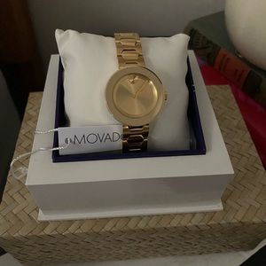 Movado Bold Gold Watch
